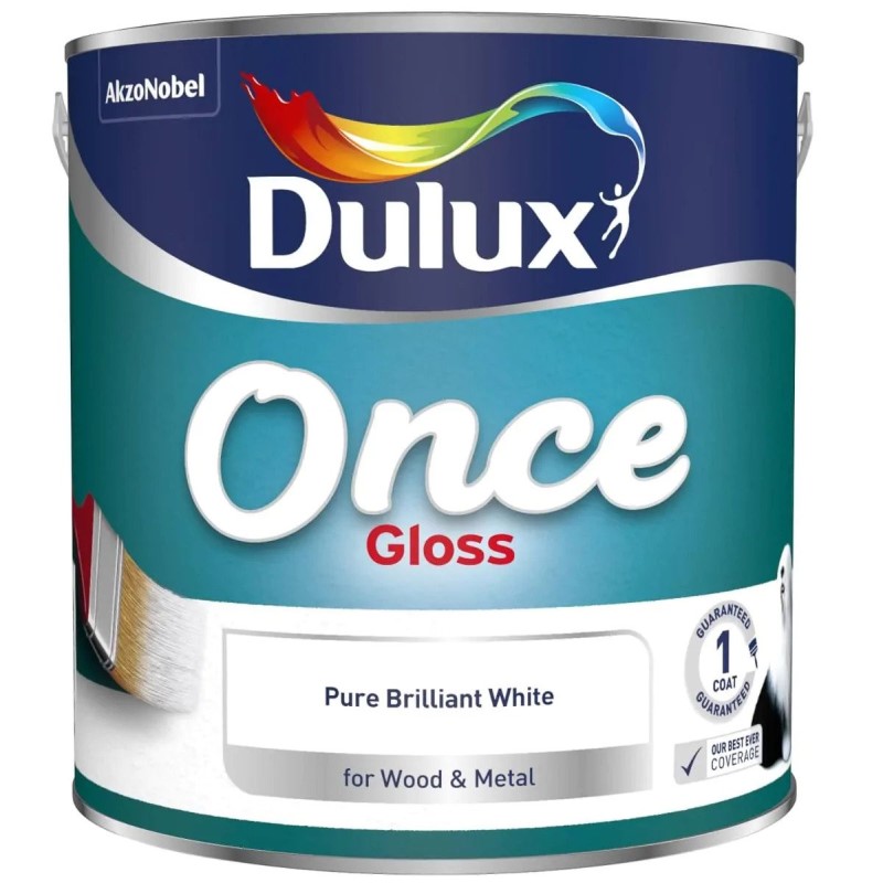 Dulux Once Gloss - Pure Brilliant White