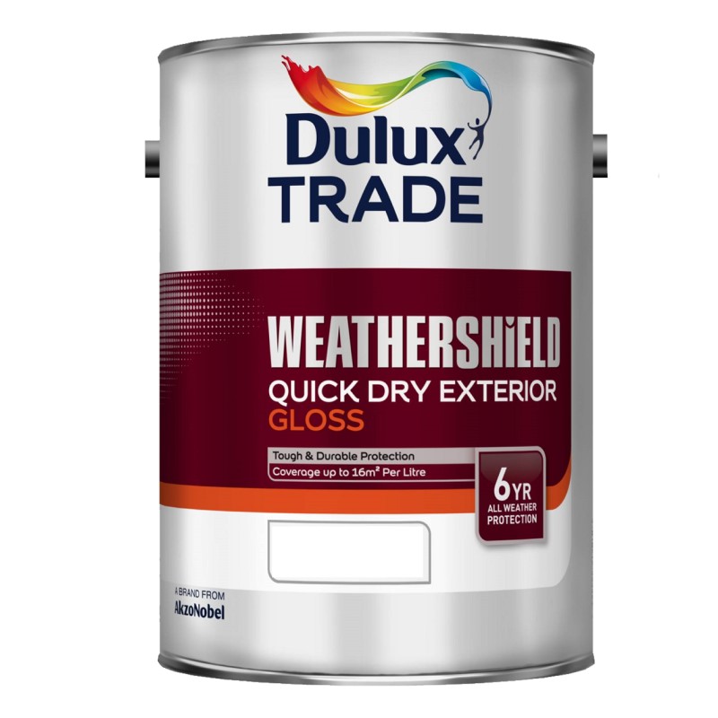 Dulux Trade Weathershield Quick Dry Exterior Gloss - Colour Match