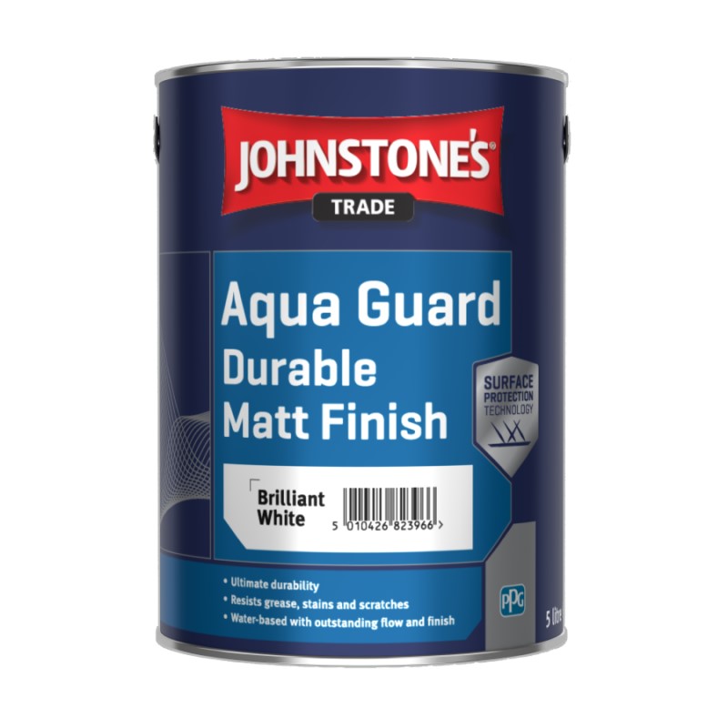 Johnstone's Trade Aqua Guard Durable Matt - Brilliant White 