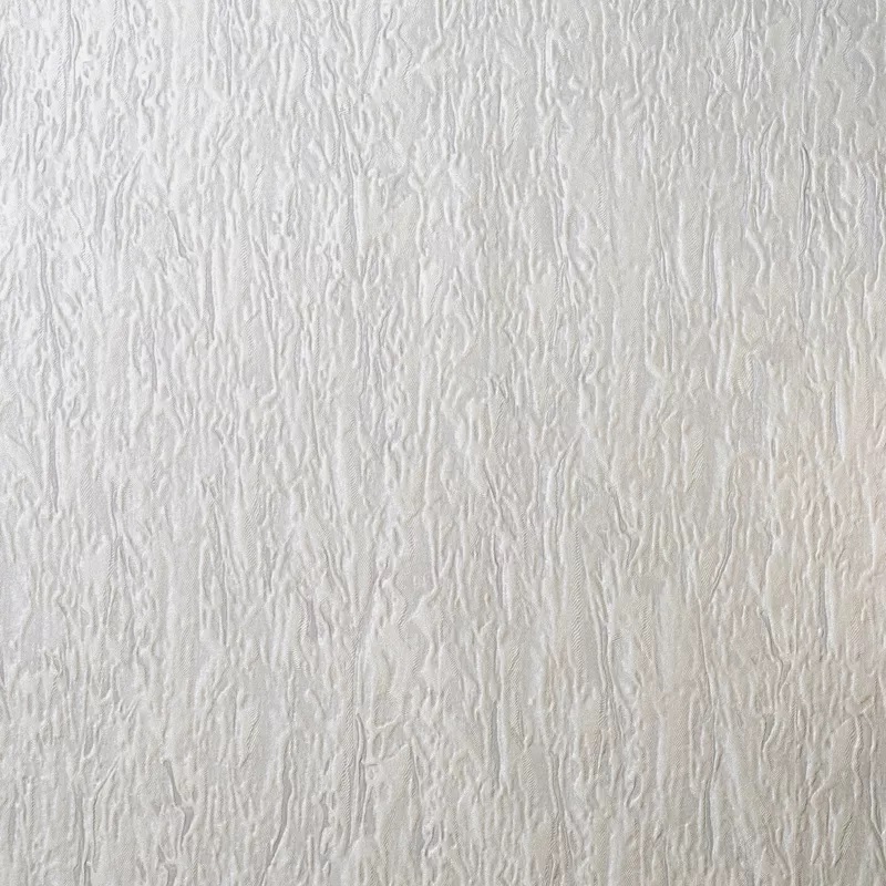 Vymura Bellagio Metallic Textured White & Silver Wallpaper
