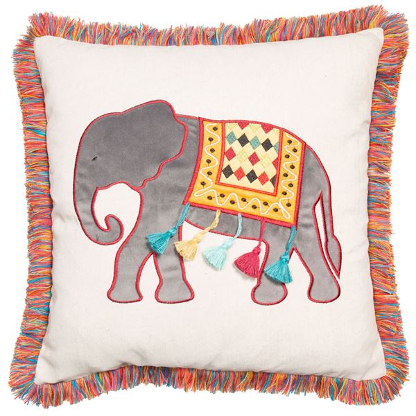 Malini Tembo Elephant Cushion