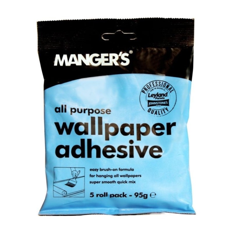 Manger's All Purpose Wallpaper Adhesive 5 Roll pack - 95g