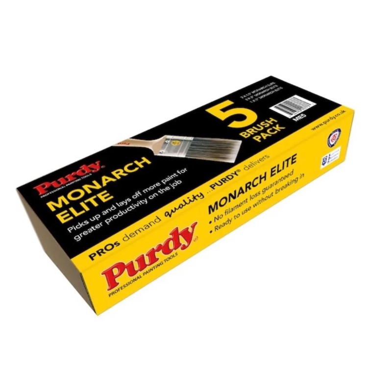 Purdy Monarch Elite Brush Pack (5 Pack) - ME5