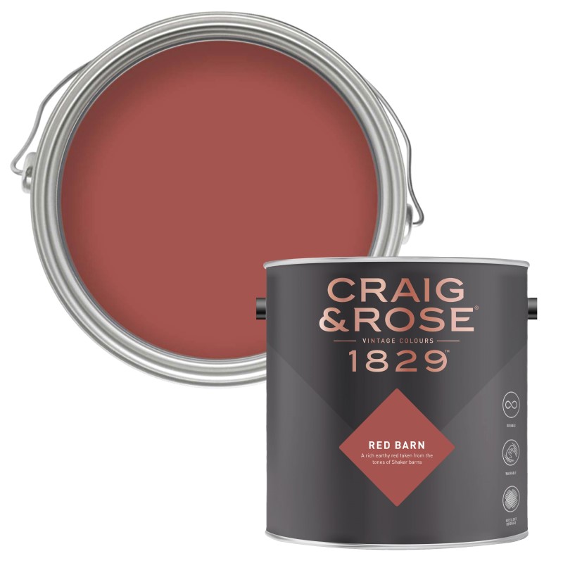 Craig & Rose 1829 Paint - Red Barn
