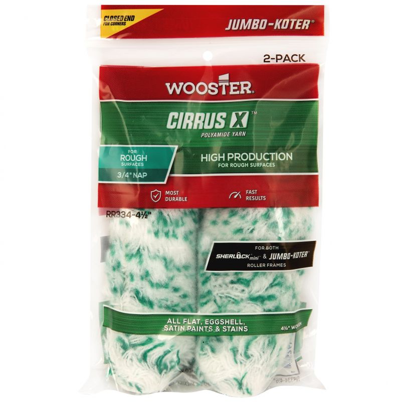 Wooster Jumbo-Koter Cirrus X 4 1/2" Mini Rollers