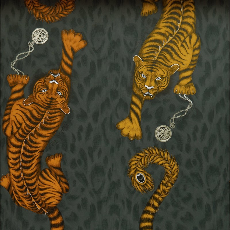 Clarke & Clarke Tigris Wallpaper