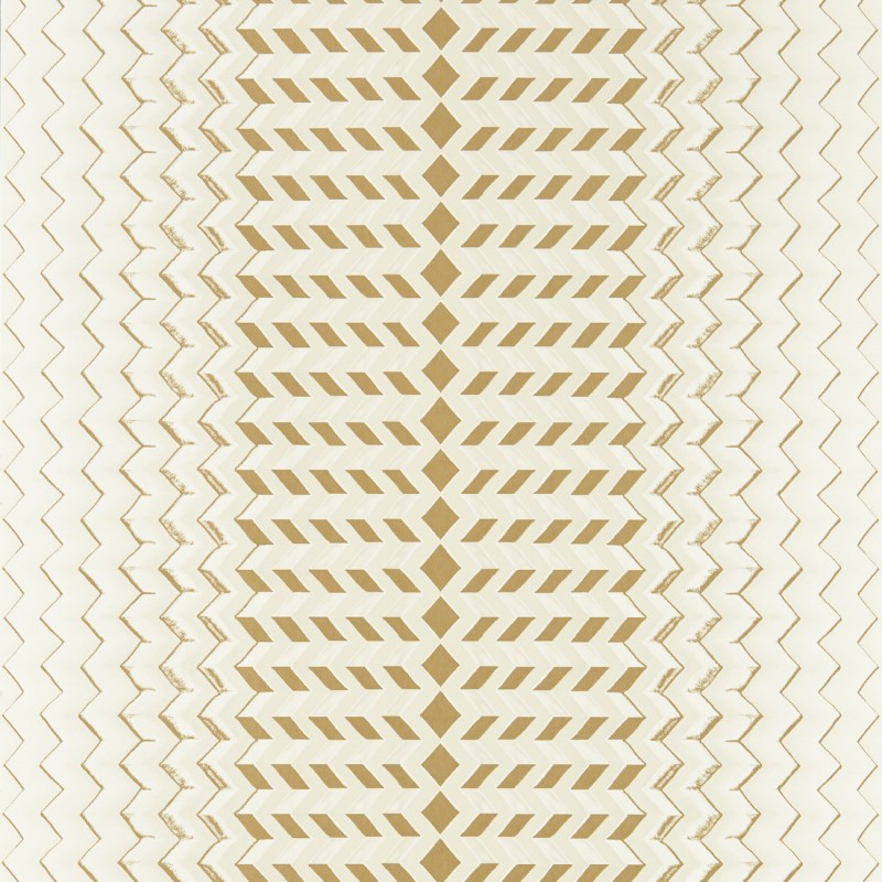 Clarke & Clarke Fragment Wallpaper- Natural/Gold