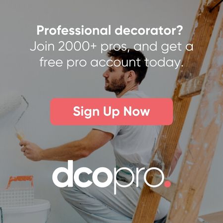 Join 2000 professional decorators and sign-up for DCO PRO.